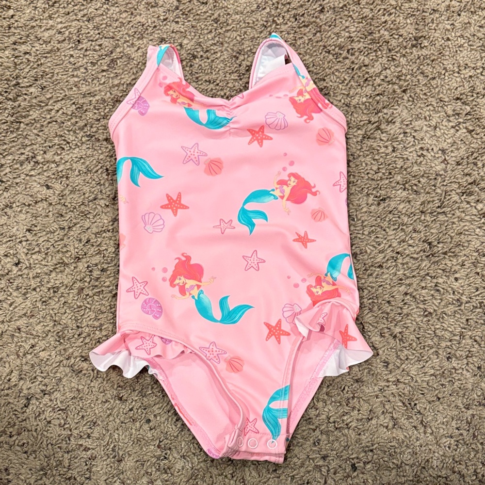Pink Mermaid Kids Swimsuit